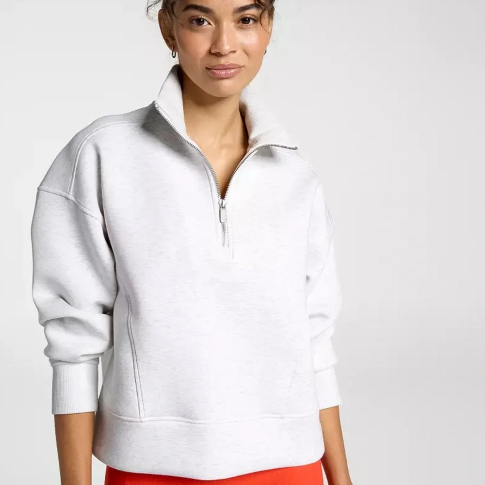 CALIA Women's Soft Scuba Mock Neck 1/4 Zip - Picture 1 of 7